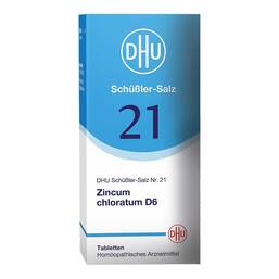 Abbildung: Biochemie DHU 21 Zincum chloratum D 6 Tabletten Tabletten, 420 St PZN 06584516