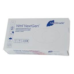 Abbildung: Nitril Einmal Handschuhe puderfrei klein 100 St, Handschuhe PZN 06588997