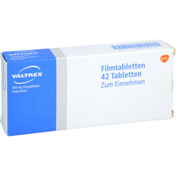 Abbildung: Valtrex Filmtabletten 42 St, Filmtabletten PZN 06616162