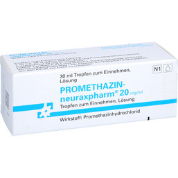 Abbildung: Promethazin neuraxpharm Tropfen zum Einnehmen 30 ml, Tropfen zum Einnehmen PZN 06616541
