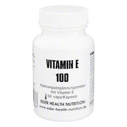 Abbildung: Vitamin E 100 Kapseln Kapseln, 60 St PZN 06616943
