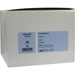 Abbildung: Assura Post OP Beutel 12800 uns 6 St, Beutel PZN 06617138