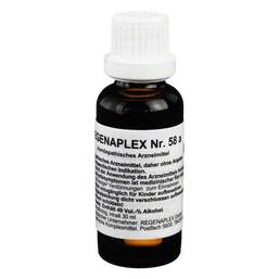 Abbildung: Regenaplex Nr.58 a Tropfen Tropfen, 30 ml PZN 06620979