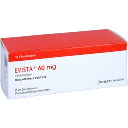 Abbildung: Evista Filmtabletten 84 St, Filmtabletten PZN 06631210