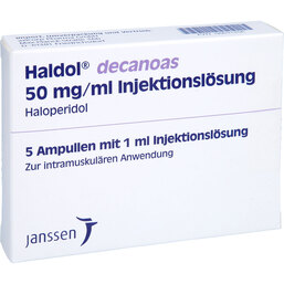 Abbildung: Haldol decanoas Ampullen 5X1 ml, Injektionslösung PZN 06631256