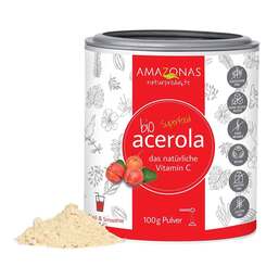 Abbildung: Acerola 100% Bio Pur nat.Vit Pulver, 100 g PZN 06632586
