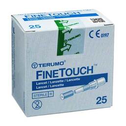 Abbildung: Terumo Finetouch Einmallanzetten Lanzetten, 25 St PZN 06633769