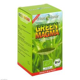Abbildung: Green Magma Gerstengrasextra Pulver, 80 g PZN 06641148