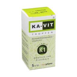 Abbildung: KA Vit Tropfen Tropfen zum Einnehmen, 5 ml PZN 06680993