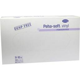 Abbildung: Peha Soft Vinyl Untersuchungshandschuhe puderfrei unsteril XL 100 St, Handschuhe PZN 06682420