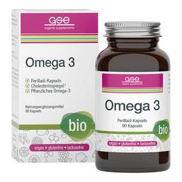 Abbildung: Omega 3 Perillaöl biologische Kapseln Kapseln, 90 St PZN 06683046