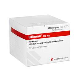 Abbildung: Silibene 156 mg Hartkapseln Hartkapseln, 100 St PZN 06684258