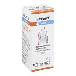 Abbildung: Infiderm Tropfen 50 ml, Tropfen PZN 06686501