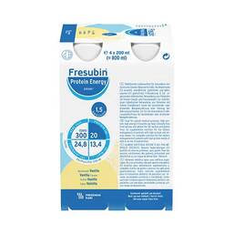 Abbildung: Fresubin Protein Energy Drink Vanille Trinkflasche Lösung, 6X4X200 ml PZN 06698697
