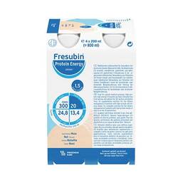 Abbildung: Fresubin Protein Energy Drink Nuss Trinkflasche Lösung, 6X4X200 ml PZN 06698757