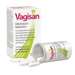 Abbildung: Vagisan Milchsäure Bakterien Vaginalkapseln Vaginalkapseln, 10 St PZN 06705322
