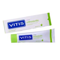 Abbildung: Vitis orthodontic Zahnpasta 100 ml, Zahnpasta PZN 06705641