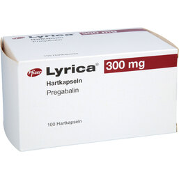 Abbildung: Lyrica 300 mg Hartkapseln 100 St, Hartkapseln PZN 06715272