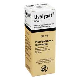 Abbildung: Uvalysat Bürger Tropfen Flüssigkeit, 30 ml PZN 06715384