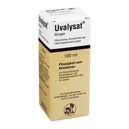 Abbildung: Uvalysat Bürger Tropfen Flüssigkeit, 100 ml PZN 06715409