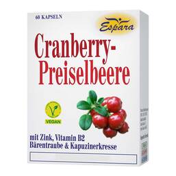 Abbildung: Cranberry Preiselbeere Kapseln 60 St, Kapseln PZN 06722384