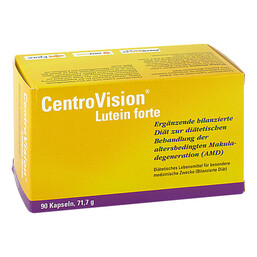 Abbildung: Centrovision Lutein forte Kapseln, 90 St PZN 06722875
