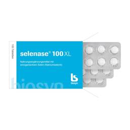 Abbildung: Selenase 100 XL Tabletten Tabletten, 100 St PZN 06728955