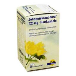 Abbildung: Johanniskraut Dura 425 mg Hartkapseln Hartkapseln, 30 St PZN 06729096
