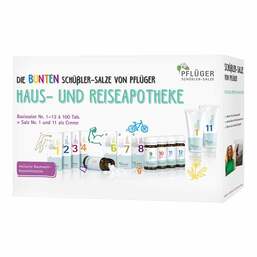 Abbildung: Haus / Reiseapotheke 1 - 12 Tabletten + 1 + 11 Creme 1 St, Kombipackung PZN 06729943