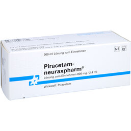 Abbildung: Piracetam neuraxpharm Lösung zum Einnehmen 300 ml, Lösung zum Einnehmen PZN 06730001