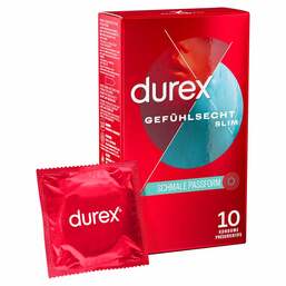 Abbildung: Durex Gefühlsecht Slim Fit Kondome Kondome, 10 St PZN 06730277
