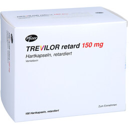 Abbildung: Trevilor retard 150 mg Kapseln 100 St, Retard-Kapseln PZN 06731555