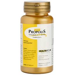 Abbildung: Propolis Vitamin C + Zink Tabletten Tabletten, 60 St PZN 06767375