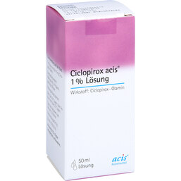 Abbildung: Ciclopirox acis 1% Lösung 50 ml, Lösung PZN 06784451