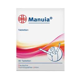 Abbildung: DHU Manuia Tabletten Tabletten, 80 St PZN 06789537