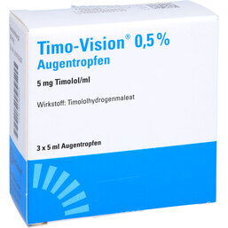 Abbildung: Timo Vision 0,5% Augentropfen 3X5 ml, Augentropfen PZN 06790049