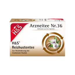 Abbildung: H&S Reizhustentee Filterbeutel Filterbeutel, 20X2.5 g PZN 06793591