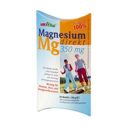 Abbildung: Magnesium Direkt 350 mg Beutel 20 St, Beutel PZN 06794225