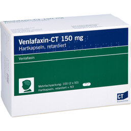 Abbildung: Venlafaxin-CT 150 mg Hartkapseln retardiert 100 St, Retard-Kapseln PZN 06794372