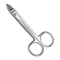 Abbildung: Nagelschere gerade 11 cm Crown rostfrei 1 St PZN 06805207