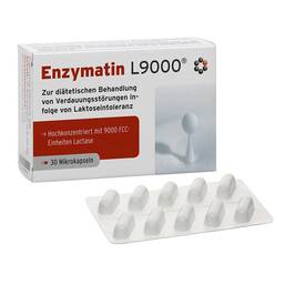 Abbildung: Enzymatin L 9000 Kapseln 30 St, Kapseln PZN 06809725