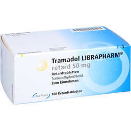 Abbildung: Tramadol Librapharm retard 50 mg Tabletten 100 St, Retard-Tabletten PZN 06818078