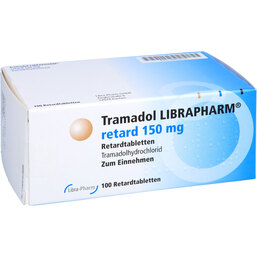 Abbildung: Tramadol Librapharm retard 150 mg Tabletten 100 St, Retard-Tabletten PZN 06818150