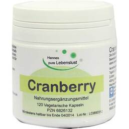 Abbildung: Cranberry Kapseln 120 St, Kapseln PZN 06826132