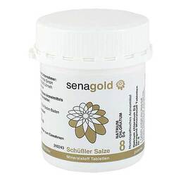 Abbildung: Biochemie Senagold 8 Natrium chloratum D 6 Tabletten 400 St, Tabletten PZN 06827462 