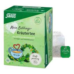 Abbildung: Mein Lieblings-Kräuter-Tee bio Salus Filterbeutel 40 St, Filterbeutel PZN 06832339