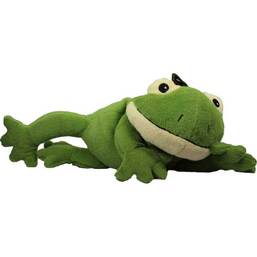 Abbildung: Wärme Stofftier Frosch Willi grün 1 St PZN 06834120