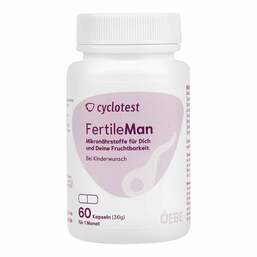 Abbildung: Cyclotest fertile man Mikronährstoffe Kapseln Kapseln, 60 St PZN 06834775
