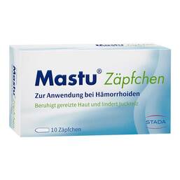 Abbildung: Mastu® Zäpfchen Suppositorien, 10 St PZN 06835421