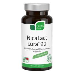 Abbildung: Nicapur NicaLact cura 90 Kapseln Kapseln, 90 St PZN 06835444